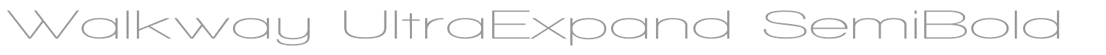 Walkway font preview